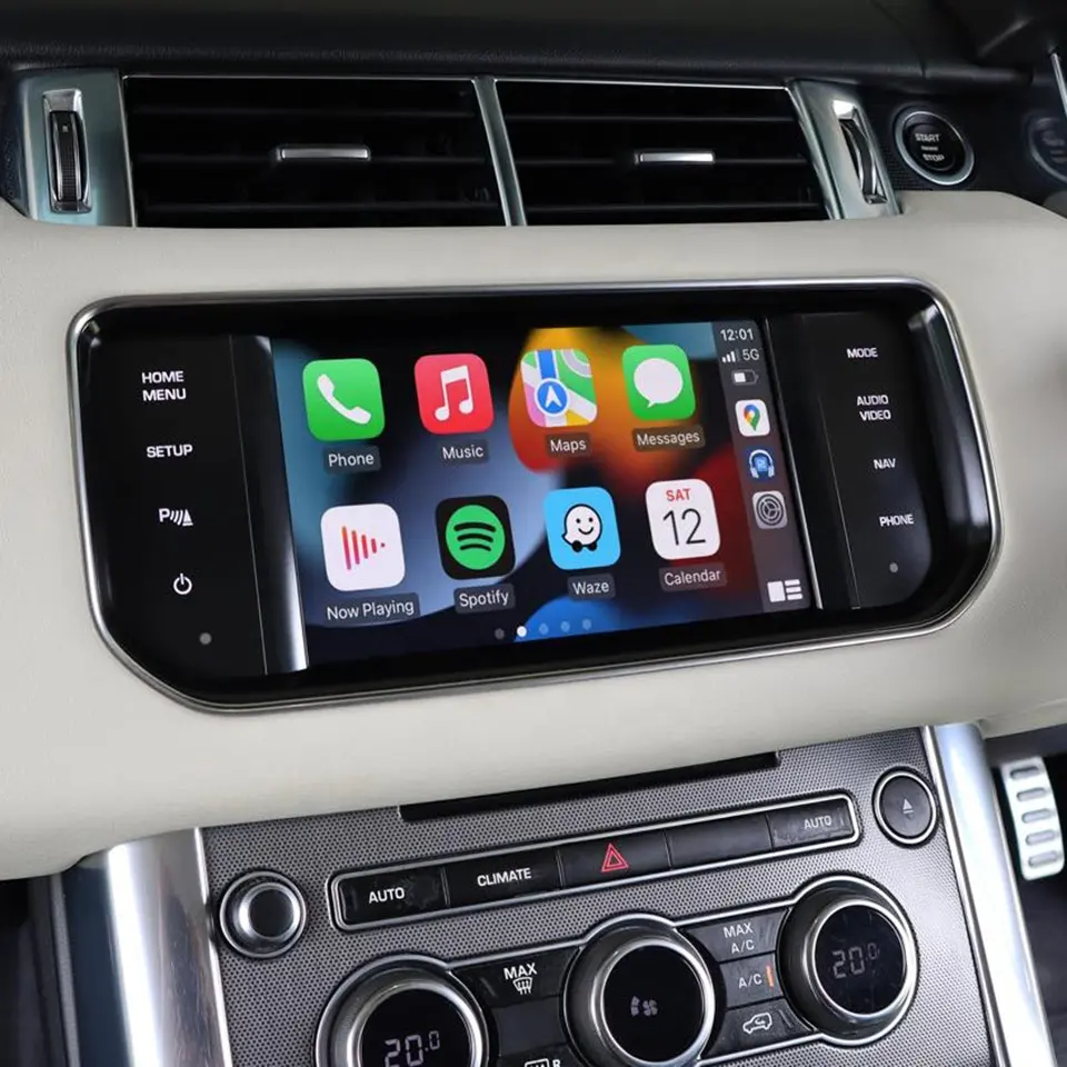 AZTON 자동차 Smartbox 안드로이드 자동 모듈 애플 무선 CarPlay 랜드 로버 재규어 레인지 로버 보쉬 라디오 Discovert 스포츠
