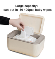 Chauffe-lingettes et distributeur Baphiya pour bébé avec veilleuse LED, sans BPA, 20W, 100-110V, garantie 1 an
