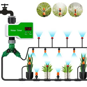 浇水灌溉可编程软管水龙头定时器自动电子液晶花园水定时器
