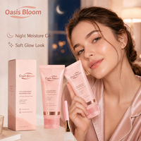 Masque coréen hydratant au collagène pour une peau éclatante, masque facial enveloppant pour la nuit