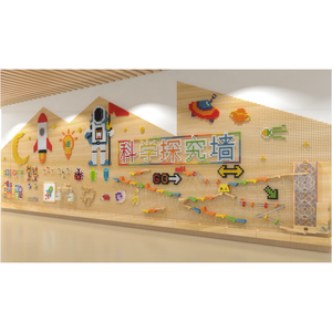 Centro <span class=keywords><strong>de</strong></span> Desarrollo <span class=keywords><strong>de</strong></span> Habilidades Motoras con Actividades <span class=keywords><strong>de</strong></span> Enhebrado y Tejido, Mejora la Destreza y la Concentración para Niños <span class=keywords><strong>de</strong></span> 2 a 15 Años, Materiales <span class=keywords><strong>de</strong></span> Madera y EVA - Product Image 2