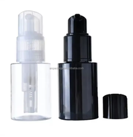 Flacon pulvérisateur cosmétique vide en PET de 60 ml, 80 ml, 120 ml, flacon pour poudre libre, flacon pour shampoing sec, logo personnalisé, vente en gros