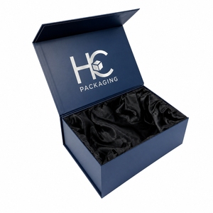 Magnetic Gift Box Rigid Paperboard Custom Printed Packaging Box for Retail Brands Fold Flat Design Factory Direct Supplier - Product Image 1