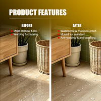 Scellant transparent pour parquet, fabricant, anti-humidité, anti-déformation, inodore, finition invisible, garde le bois naturel WH6991