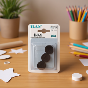 Magneti Circolari Ilan Imn 20mm x 3mm Confezione da 10 per Lavori Artigianali - Product Image 3