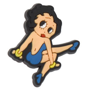 Accesorios de PVC de <span class=keywords><strong>Betty</strong></span> <span class=keywords><strong>Boop</strong></span>, Dibujos Animados, para Decorar Fundas de Teléfono, Adornos para Zapatos, para Niñas - Product Image 4