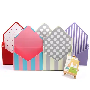 Корейская Мода Конверт Цветочная коробка магазин декоративная корзина складная Подарочная коробка Цветочная упаковочная коробка импортная карточка на заказ