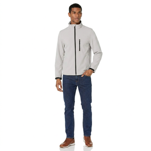 Wholesale Custom Color Soft Shell <b>Jacket</b> Autumn Wear Waterproof Hooded Vintage Style 100% Cotton High Quality Customized <b>Men</b> - Product Image 1