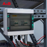 Boîtier de distribution électrique industriel en plastique A&B 24 voies pour extérieur, avec disjoncteur différentiel (RCCB) et protection IP65, 125A 230/380V
