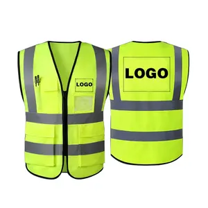 High VisibilityJacket Construction Work Reflective Safety Clothing signal Safety Equipment Reflective Vest