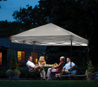 Carpa plegable de acero de alta calidad con toldo de poliéster y carpas plegables de acero Gazebo