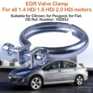 Collier de serrage de valve EGR 16283J pour Citroën Fiat Peugeot moteur 1.6 HDI 2.0 - Product Image 2