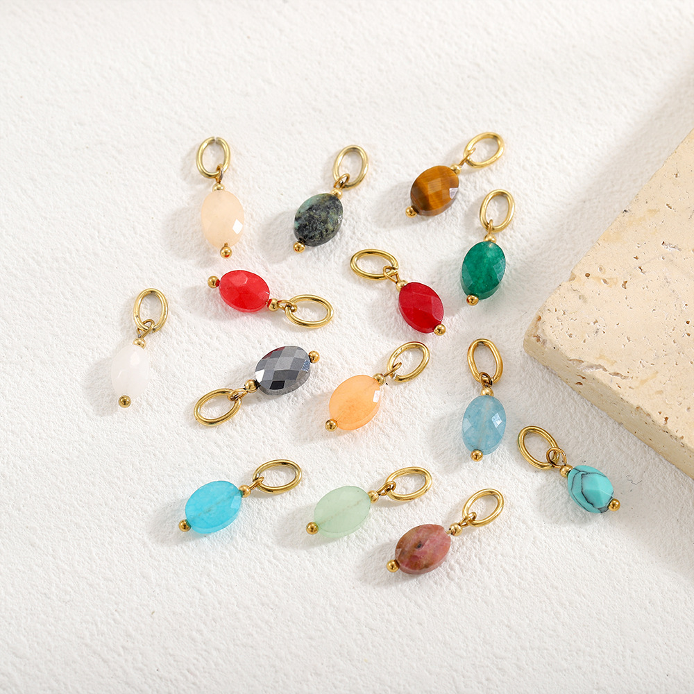 thick bail pendant 18k gold