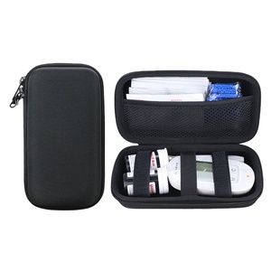 Caja de almacenamiento de cremallera de carcasa dura EVA personalizada para Sanno <span class=keywords><strong>Omron</strong></span> Haier medidor de glucosa en sangre caja de almacenamiento de probador portátil de estilo Simple - Product Image 5