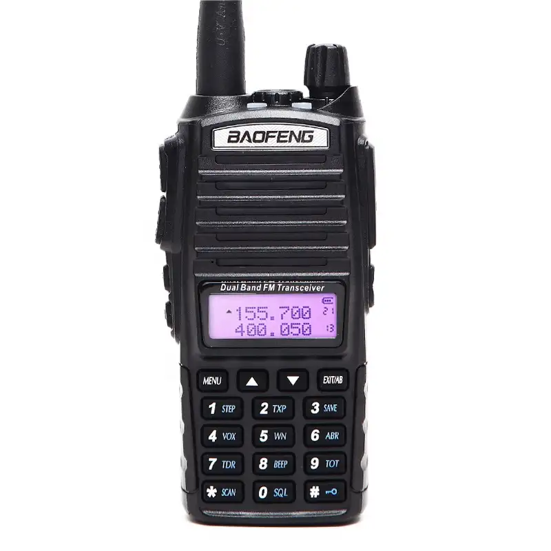 Baofeng UV-82 휴대용 라디오 UV82 5W 워키 토키 VHF/UHF 듀얼 밴드 Pofung UV 82 CB 햄 아마추어 양방향 라디오 송수신기