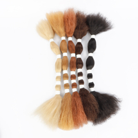 OrientFashion Cheveux Humains Vietnamiens Ondulés et Bouclés en Vrac à Faible Chute pour Tresses et Twists de Salon