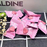 Suikerloze vitamine C aardbei fruit smaak tablet snoepjes frisse adem zak bulk