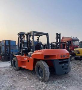 Used Heli TCM for Mitsubishi T-O-Y-O-T-A Diesel 10 Ton Forklift Truck with 1500mm <b>Fork</b> Length and 6-Month Warranty - Product Image 6