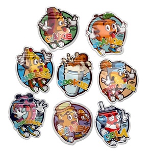 ถุง Mylar ไดคัท3.5กรัมสำหรับบรรจุขนมขนมรูปทรงพิเศษรีไซเคิลได้ - Product Image 1