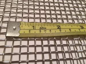 ตาข่ายสแตนเลสที่มีช่องว่างแสง3มม. และมีตาข่ายแบบจีบ1มม. สำหรับเปลี่ยนก้าน - Product Image 5