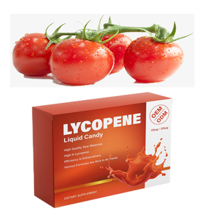Private label OEM/ODM levering lycopine supplementen vloeibare gummies natuurlijk extract tomaten multivitaminen prostaat huid gezondheid - Product Image 1