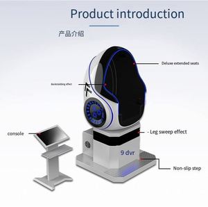 Silla VR con Simulador de Vuelo, Simulador de Paracaidismo 9D, Máquina de Juego Vive para Parques de Diversiones - Product Image 3