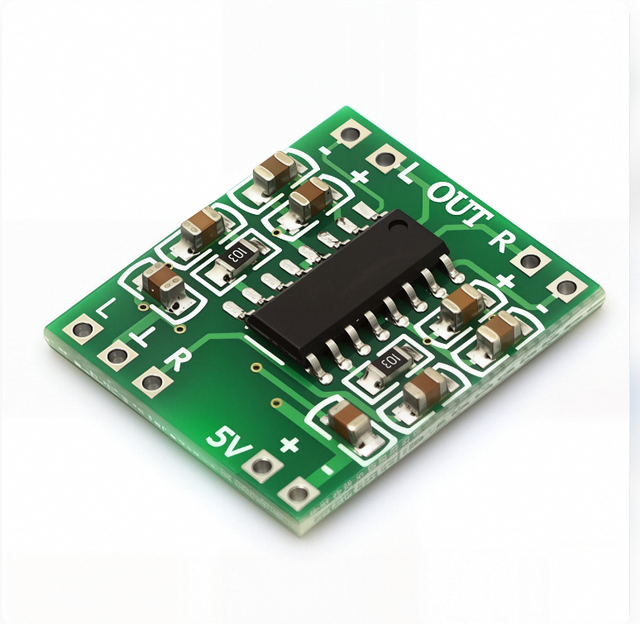 Electronics- DC 5V 2*3W Class D Mini Digital Amplifier Board Module Audio Amplifier PAM8403 Module