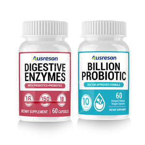 OEM <strong>Probiotic</strong> Prebiotics Digestive Enzyme <strong>Tablet</strong> Support Gut Health Colon Cleanse Supplement <strong>Probiotic</strong> Digestive Enzymes <strong>Tablets</strong> - Product Image 2