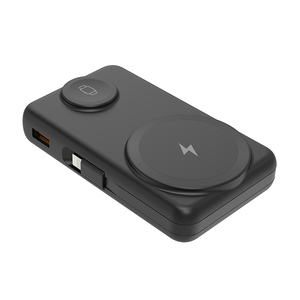 โลโก้สั่งทำ ขายส่ง พาวเวอร์แบงค์แม่เหล็ก 10000mAh ชาร์จเร็ว 22.5W ชาร์จไร้สาย 15W ชาร์จนาฬิกา 5W - Product Image 2