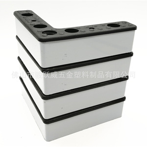 Patas de Muebles en Forma de L de Aluminio 100x28x22mm para Sofá, Diseño Moderno, Fácil Instalación - Product Image 5