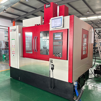 Fresadora CNC Pequeña VMC1160 con Cono de Husillo BT40, Fresadora CNC Vertical para Procesamiento de Metales