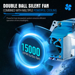 Xenplus LP21 12V 130W 5800K 20000LM Bi LED 3.0 pouces projecteur lentille phare Kits <span class=keywords><strong>accessoire</strong></span> de rénovation pour voitures - Product Image 5