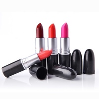 Rouge à lèvres mat en forme de balle, vente en gros, Rouge à lèvres mat, étiquette privée Vegan, longue durée, imperméable, votre Logo bâton 3 ans