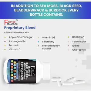 แคปซูลสารสกัดจากสาหร่ายทะเลสูตรเฉพาะ ผสมน้ำมันเมล็ดดำ ช่วยเสริมสร้างระบบภูมิคุ้มกัน 60 แคปซูล อาหารเสริมสาหร่ายทะเล - Product Image 3