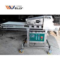Professionelle edelstahl fisch steak glätten raw huhn hundeschnitzel roller maschine maschine für fleisch verarbeitung anlage