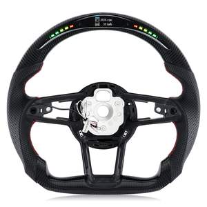 Volante de Fibra de Carbono de Alta Calidad para <span class=keywords><strong>Audi1</strong></span> R8 TT 2008 a 2012, Volante de Fibra de Carbono para Escape - Product Image 2