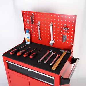 Customized <b>Tool</b> <b>Cabinet</b> With Pegboard Industrial Workshop Mobile Drawer Storage Repair Cart - Product Image 1