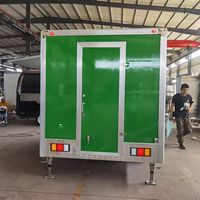 Camions de restauration mobiles certifiés CE à haute productivité, en tôle galvanisée, pour bar à bière, snacks et glaces