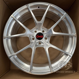 Jantes forgées pour voiture en argent brossé 17 18 19 pouces 5x120 5x114.3 5x112 pour BMW F30 <span class=keywords><strong>Alfa</strong></span> <span class=keywords><strong>Romeo</strong></span> Tesla Subaru - Product Image 2