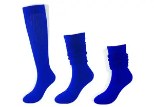Venta al por mayor calcetín slouch nuevo punto invierno térmico cálido calentadores de piernas para las mujeres Y2K