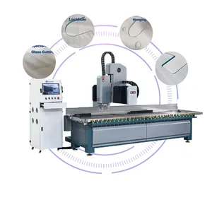 Multi-functional Glass Notching Grinding and Drilling Machine Glass Door Processing Machine