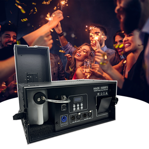 Machine à fumée DMX 1500W en promotion avec flightcase, télécommande DMX 512 pour scène, DJ, boîte de nuit, bar, discothèque - Product Image 1