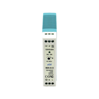 Alimentation à découpage MDR 10W-100W CE/FCC avec garantie de 2 ans, sortie simple AC-DC pour caméra de surveillance CCTV, montage sur rail DIN
