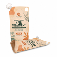 Fabricant OEM – Sachet Doypack robuste avec bec verseur, emballage plastique personnalisé pour jus, boissons, crèmes capillaires et lotions
