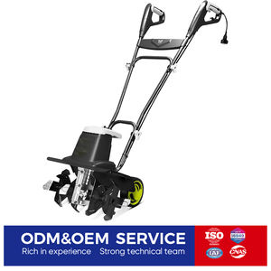 Cultivador Eléctrico Multifuncional para Jardín, Motor de 12 Amperios, Dientes de Acero, Alta Eficiencia, Ahorro de Trabajo, Ancho de Trabajo de 21 Pulgadas - Product Image 1