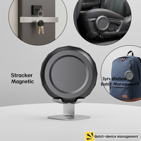 Etiqueta Magnética para Bolsos, Sistema de Gestión de Activos Fácil de Colocar, Compatible con IOS y Android, Logística, Historial de Trayectoria, Geotag, API, Rastreador