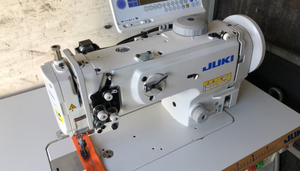 DNU-1541-7 Fully Automatic Single Needle Compound <b>Walking</b> Foot Industrial Sewing <b>Machine</b> - Product Image 4