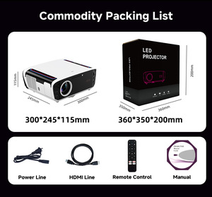 Nouveau <span class=keywords><strong>projecteur</strong></span> intelligent Linux 1650 ANSI, 1080p natif, autofocus TOF, WiFi 6, BT, MEMC pour l'éducation, vente en gros OEM - Product Image 6