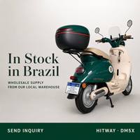 Moto électrique tout-terrain OEM personnalisée 1000W 60V 20Ah au plomb HITWAY DM5X pour adultes, conduite urbaine, livraison du dernier kilomètre, 32km/h
