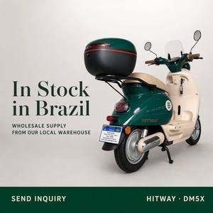 Motocicleta Eléctrica Todoterreno OEM Personalizada de 1000W, 60V 20Ah con Batería de Plomo-Ácido HITWAY DM5X para Adultos, Uso Urbano, Entrega de Última Milla, 32km/h - Product Image 2